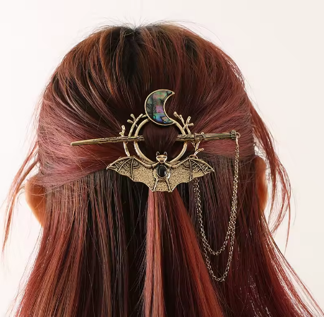 Cave Bat Hair Pin